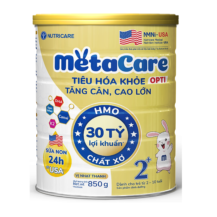 Mua tại Tiki: Nơi Sữa Công thức MetaCare Opti 2+ 850g Tin cậy Chính hãng, giá tốt