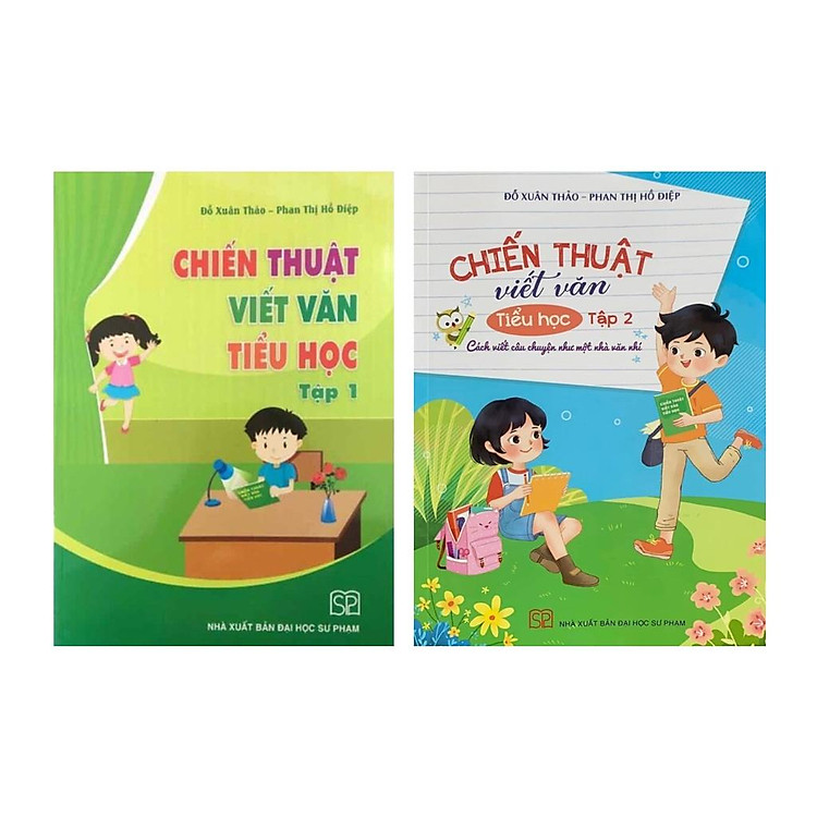 Combo chiến thuật viết văn tiểu học (Tập 1+Tập 2)
