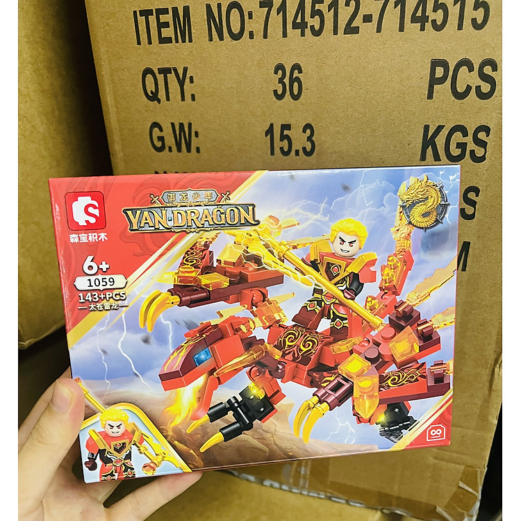 Combo Đồ Chơi Rồng Thanh Long SEMBO Chính hãng Giá rẻ - Hình ảnh 5
