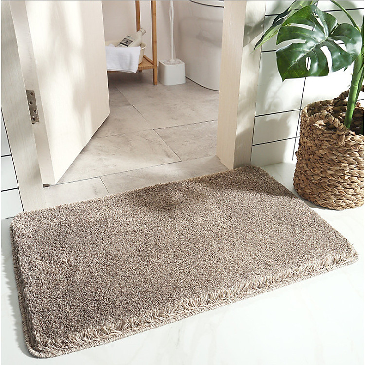 Thảm lau chân sợi lông mềm siêu thấm nước (chùi chân, phòng khách, phòng tắm) - TLC11