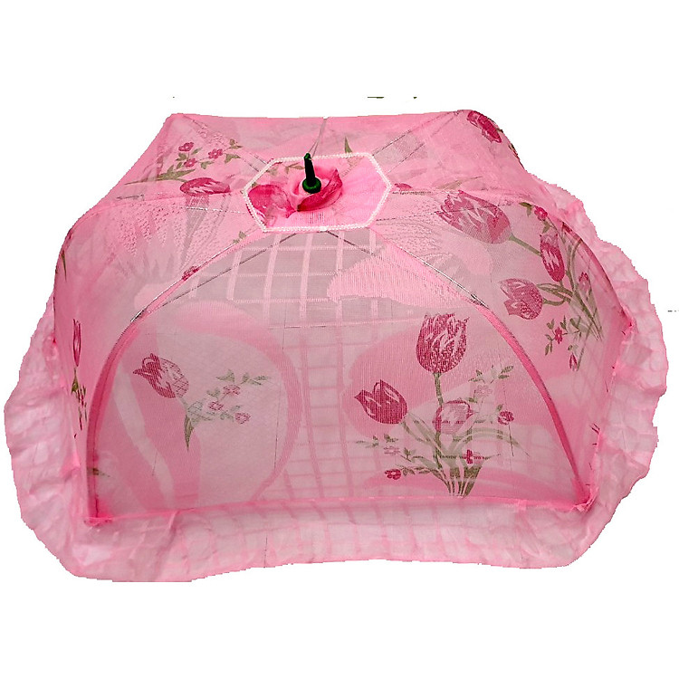 Mùng chụp KACHOO cho bé in hoa văn giao màu ngẫu nhiên