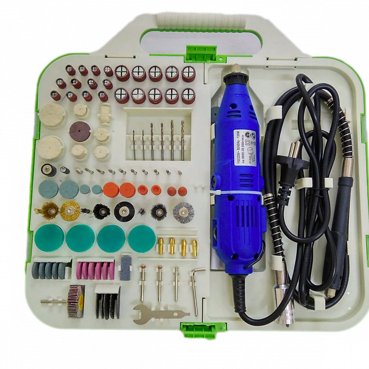 Bộ máy khoan mài khắc cắt có dây nối dài lx134 phiên bản mới
