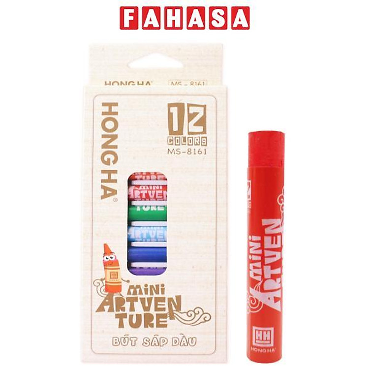 Bút Sáp Dầu Mini Artventure (12 chiếc)
