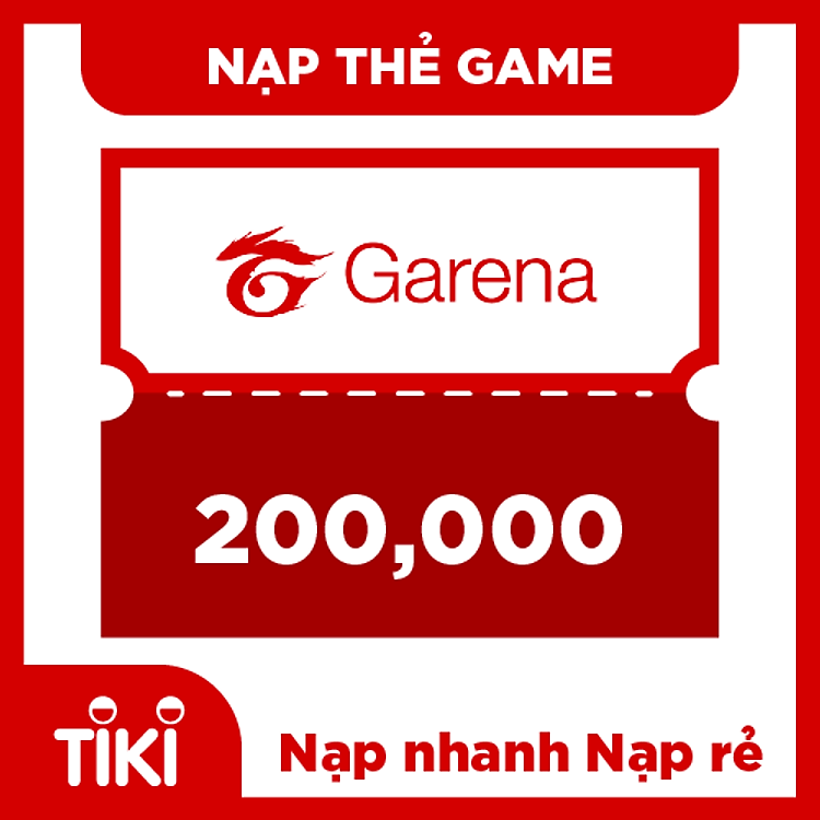 Mã thẻ game Garena 200K