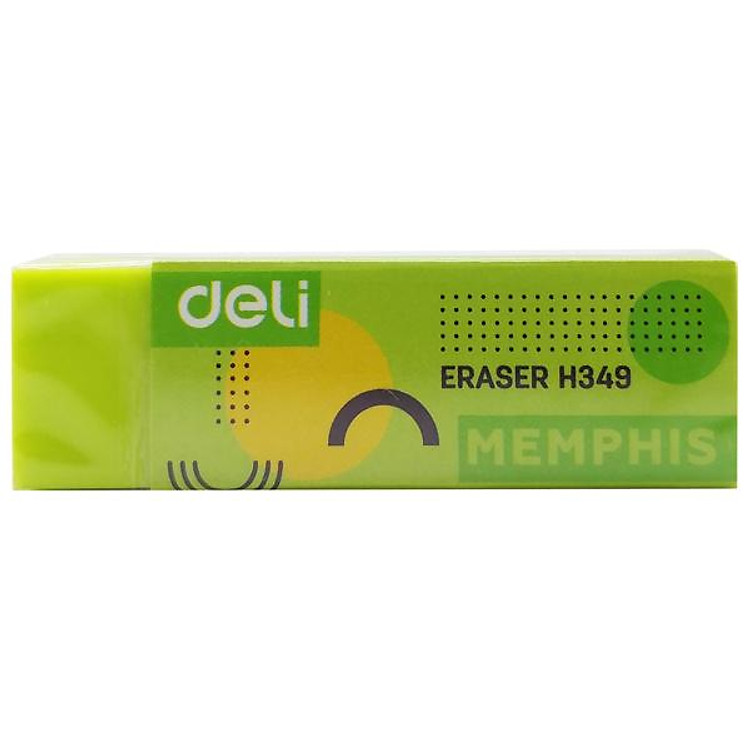 Gôm Tẩy Deli EH349 – Màu Xanh Lá
