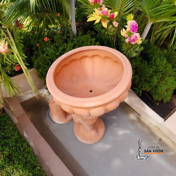 Tượng Cậu Bé Vác Bình Tiểu Cảnh Fountains 40x40x72cm - Ảnh 4