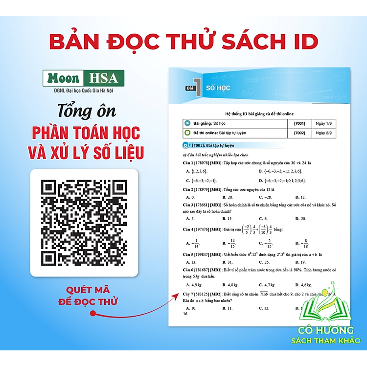 Ôn Thi Đánh Giá Năng Lực Đại Học Quốc Gia Hà Nội - Ảnh 2