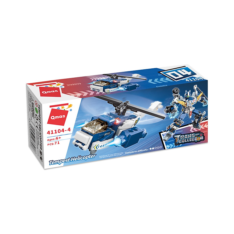 Đồ chơi xếp hình Cảnh sát Qman 41104 Chính hãng Giá rẻ - Hình ảnh 5