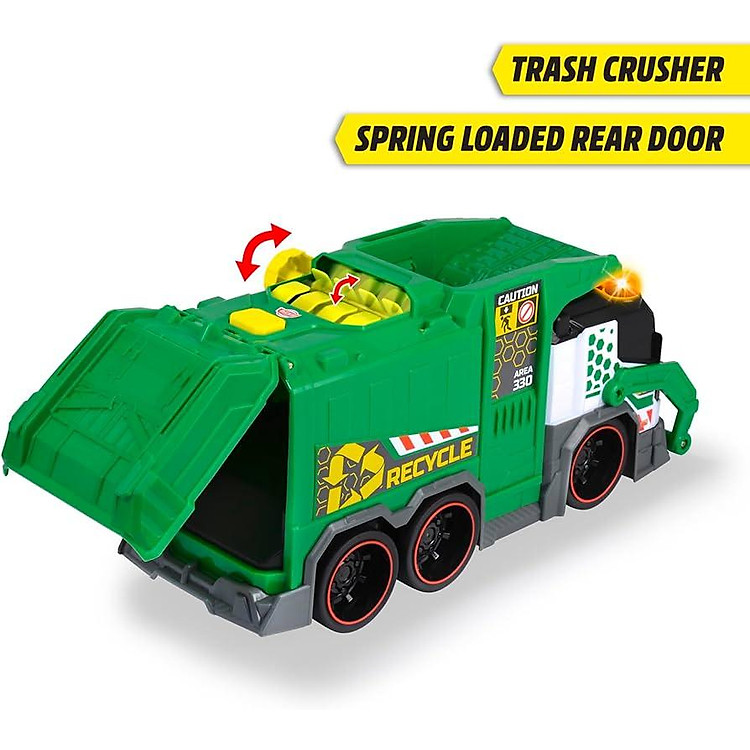 Đồ Chơi Xe Rác DICKIE TOYS Chính hãng Ưu đãi - Hình ảnh 4
