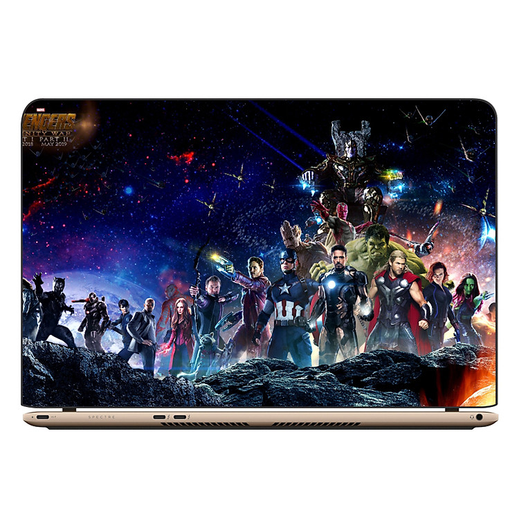 Miếng Dán Skin Decal Dành Cho Laptop - Avengers