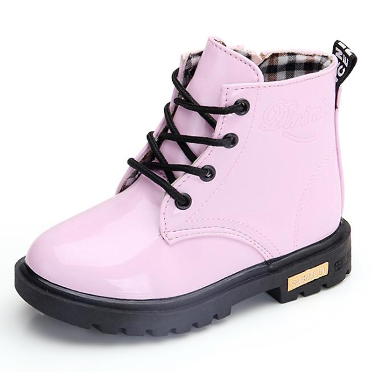 Giày Boot Buộc Dây Bé Gái