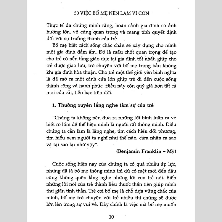 50 Việc Bố Mẹ Nên Làm Vì Con (Tái Bản 2015) - Ảnh 3