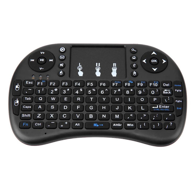 2.4G Wireless Air Keyboard Mouse Qwerty Remote Touchpad XBMC Android TV BOX