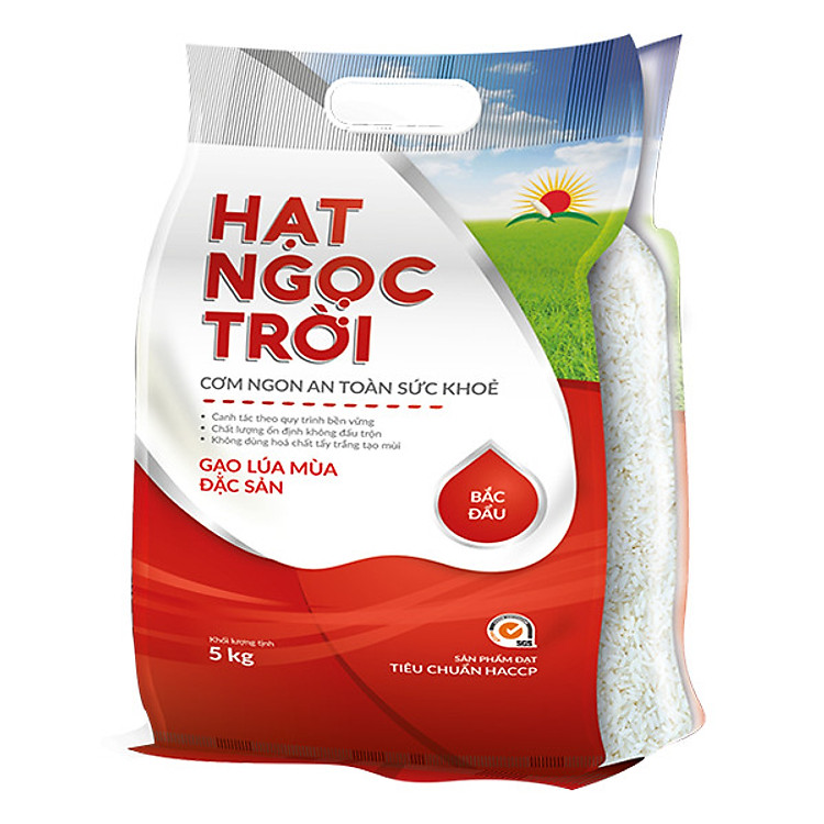 Gạo Hạt Ngọc Trời Bắc Đẩu (5KG)