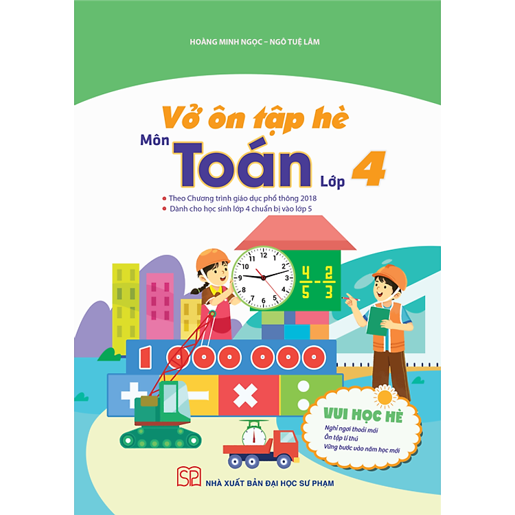 Vở ôn tập hè môn Toán lớp 4