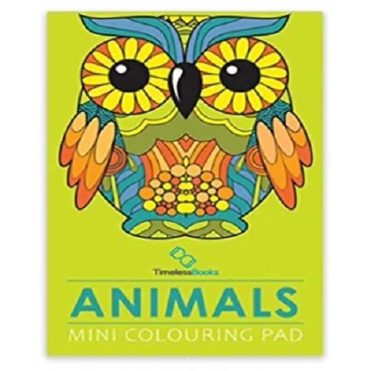Mini Colouring Pad – Animals