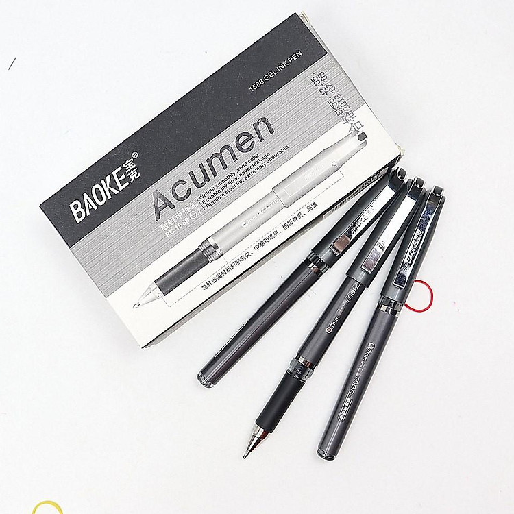 Bút Ký Viết Gel Acumen Baoke 1588 (0.7mm, 12 cái) - Ảnh 4