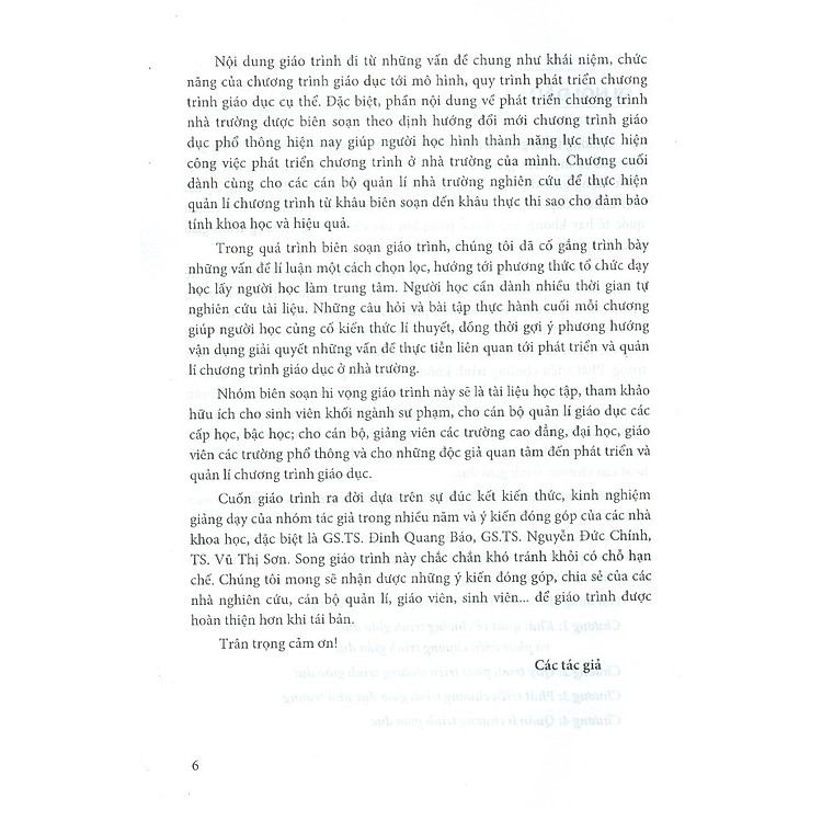 Phát Triển Và Quản Lí Chương Trình Giáo Dục - Ảnh 5