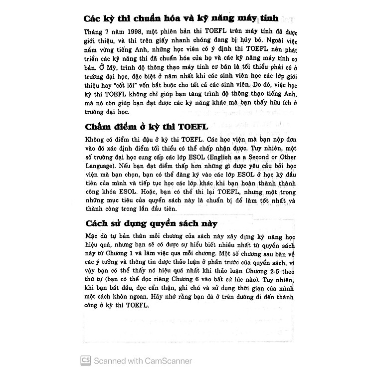 Học Và Thi Tốt TOEFL Trong 6 Bước