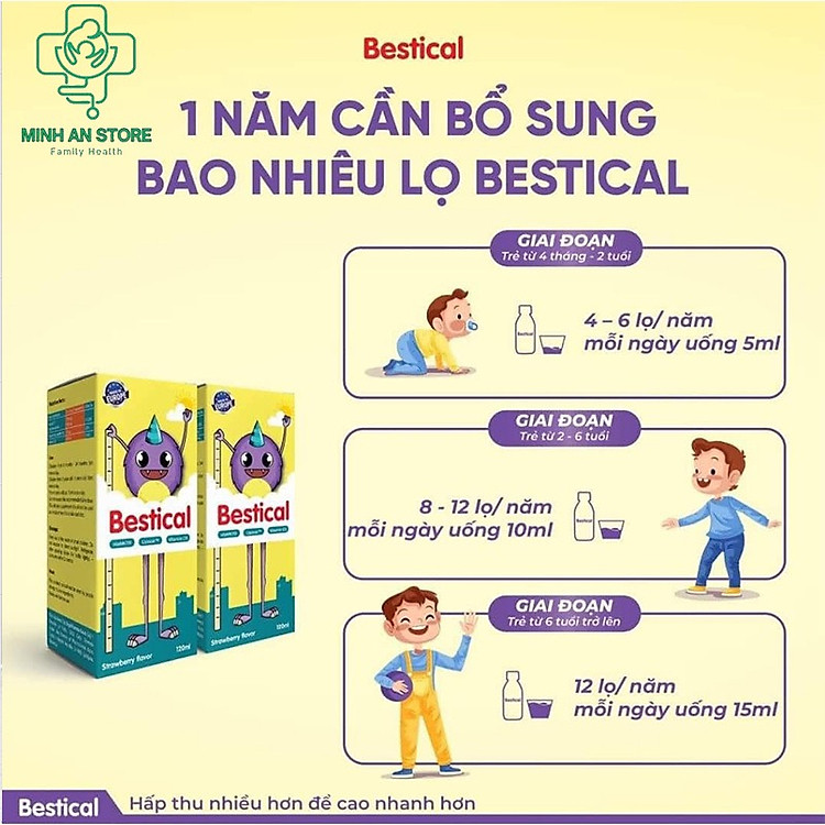 Combo Bestical Canxi: Giải Pháp Tăng Chiều Cao Cho Bé - Hình ảnh 5