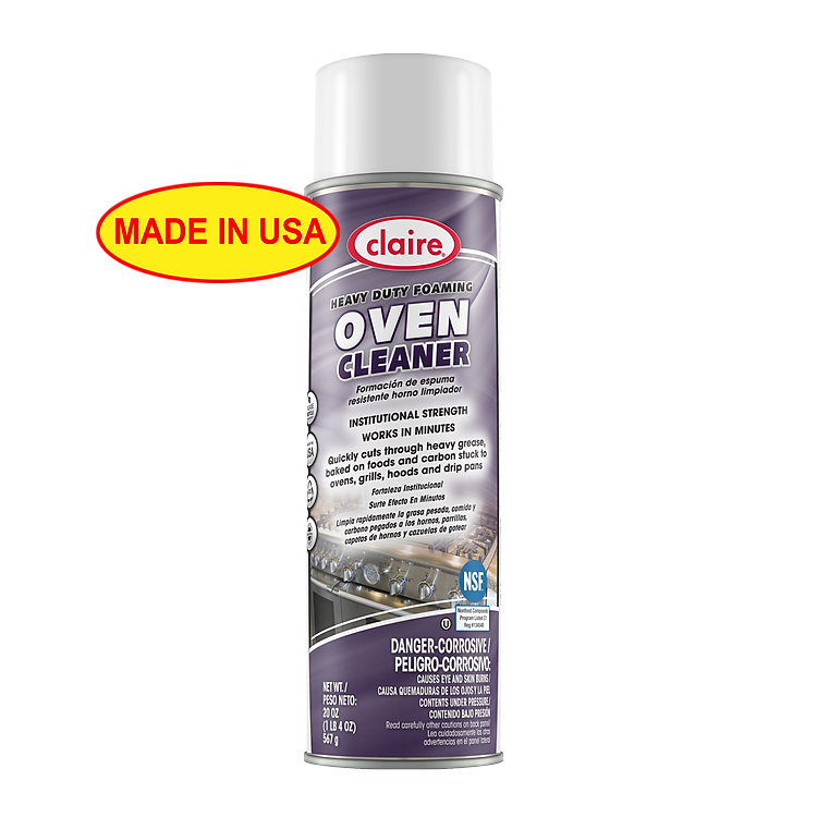 Chai xịt vệ sinh lò nướng ,bếp nướng , bếp nấu Claire Oven Cleaner CL824