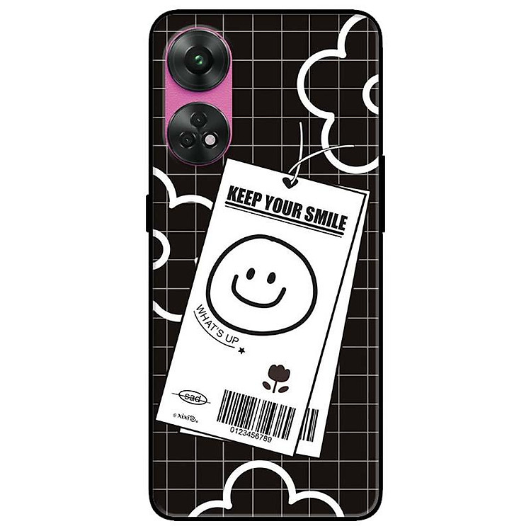 Ốp lưng dành cho Oppo Reno 8T 4G - Reno 8T 5G - Reno 10 5G - Reno 10 Pro 5G - Tick Đen - Hàng Chính Hãng