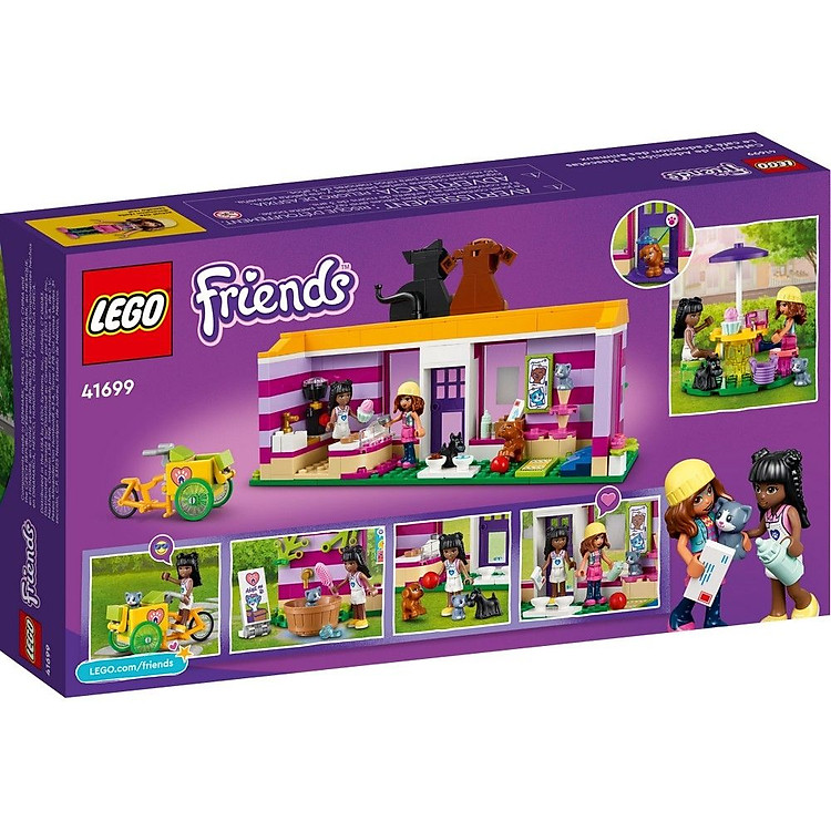 Tham Khảo tại ConCung: LEGO FRIENDS Tiệm cà phê thú cưng 41699 - Nhận ngay nhiều ưu đãi