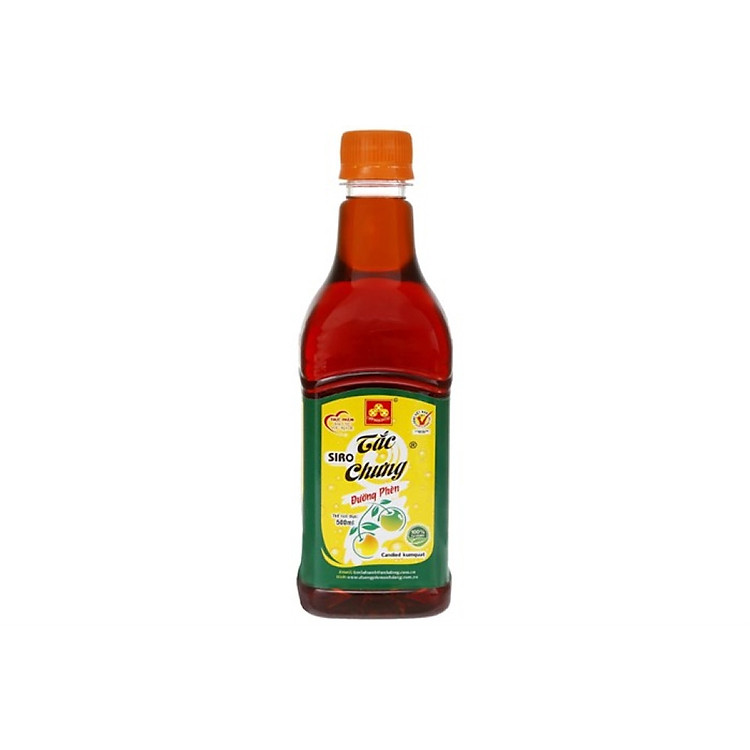 SIRO TẮC CHƯNG ĐƯỜNG PHÈN 500ML