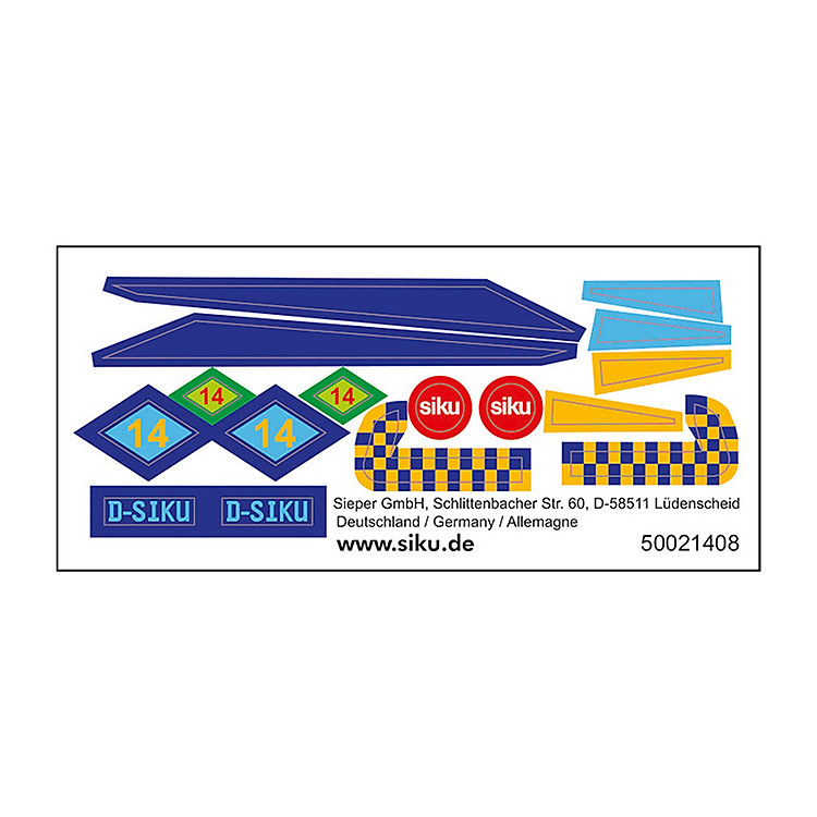 Đồ Chơi Mô Hình SIKU Máy Bay Chính hãng Tiết kiệm - Hình ảnh 2