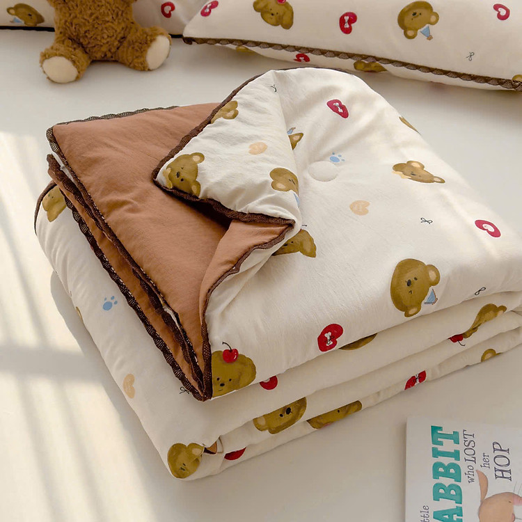 Chăn hè cotton chần bông LIDACO Home nhiều mẫu lựa chọn khổ rộng 2mx2m3