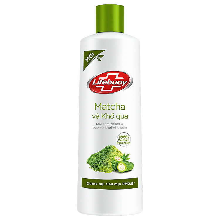 Sữa Tắm Lifebuoy Detox Matcha Và Khổ Qua (250g)