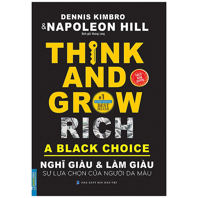 Sách Businessbooks - Nghĩ Giàu & Làm Giàu : Sự Lựa Chọn Của Người Da Màu