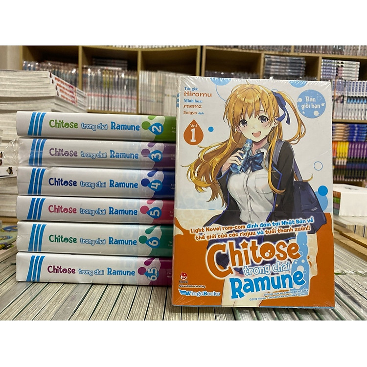 Chitose trong chai ramune (combo 7 tập từ tập 1 đến 6.5)