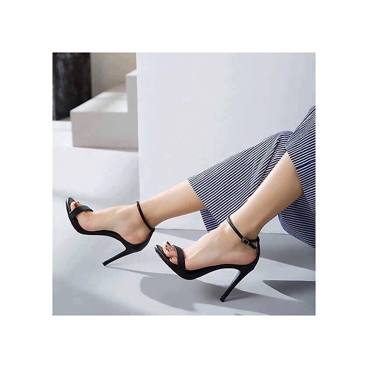 Sandal quai mảnh gót nhọn 11 phân TG41