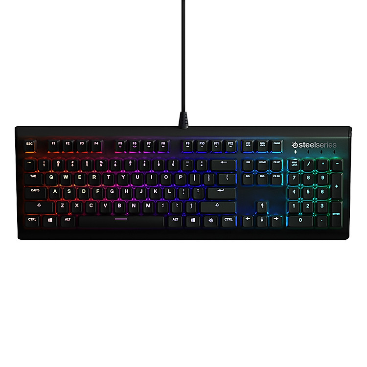 Bàn Phím Cơ Có Dây SteelSeries Apex M750 RGB QX2 Switch Full Size - Hàng Chính Hãng