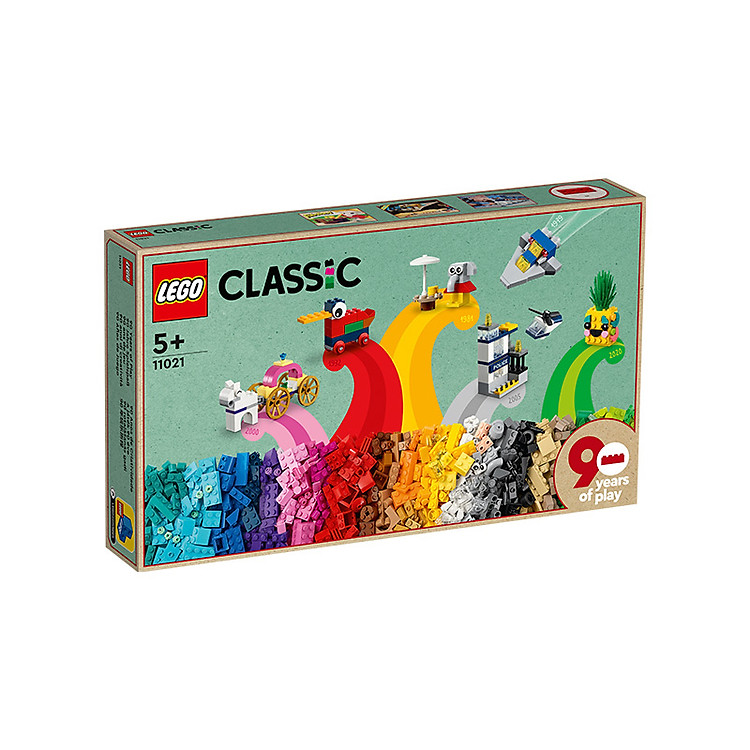 Tham Khảo tại ConCung: LEGO Classic 90 Năm 11021 tại COGO Toys - Nhận ngay nhiều ưu đãi