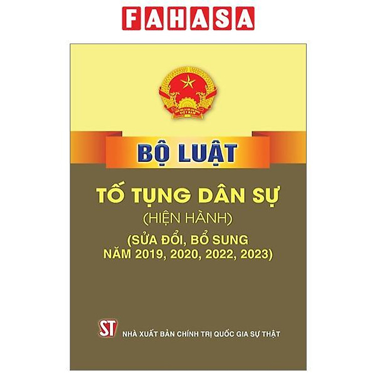 Tại Newshop: Bộ Luật Tố Tụng Dân Sự (Hiện Hành) (Sửa Đổi, Bổ Sung Năm 2019, 2020, 2022, 2023)