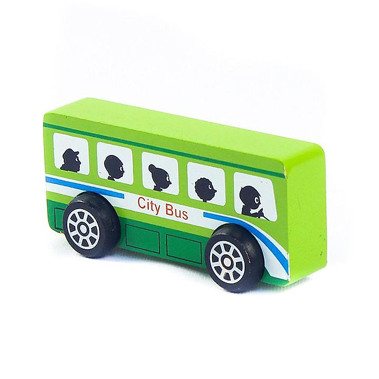 Đồ Chơi Gỗ Xe Buýt Winwintoys Chính hãng Giá tốt - Hình ảnh 4