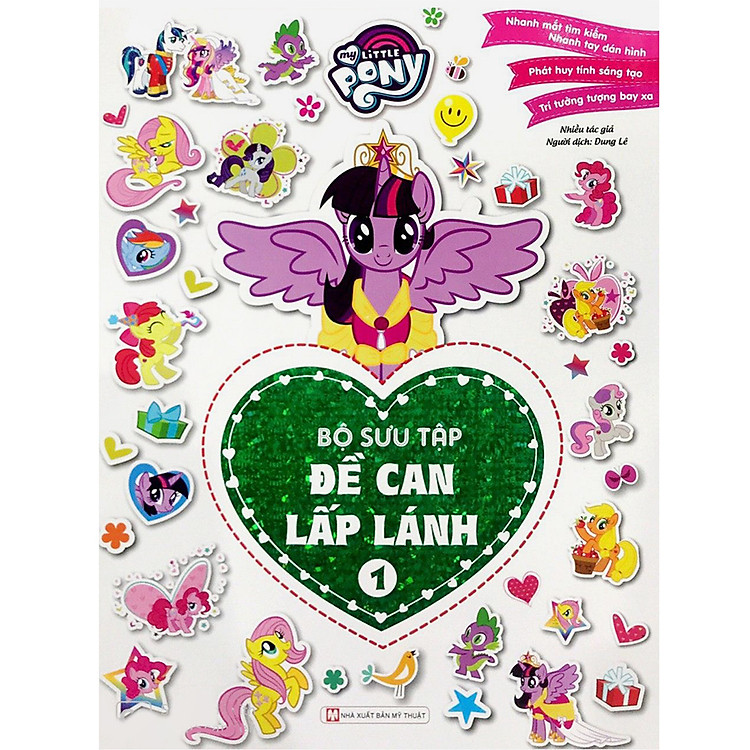 My Little Pony – Bộ Sưu Tập Đề Can Lấp Lánh 1