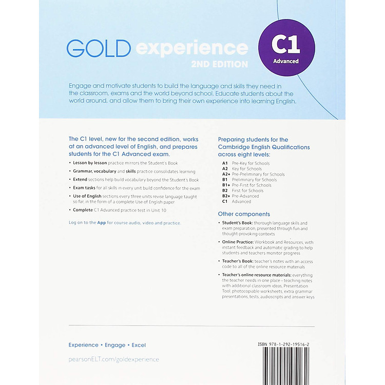 Gold Experience 2Ed C1 Workbook - Ảnh 3