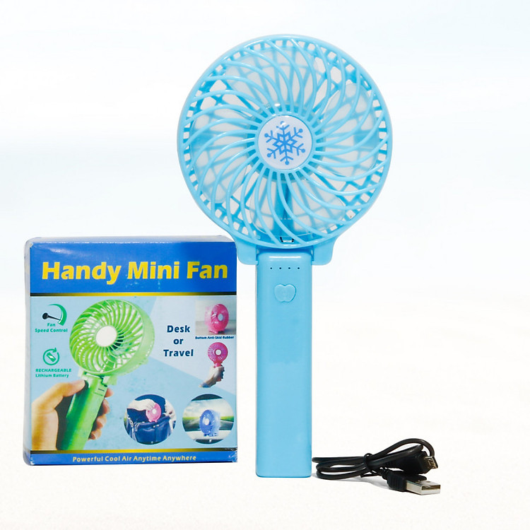 Quạt Mini Cầm Tay 3 Tốc Độ, Gấp Gọn Được