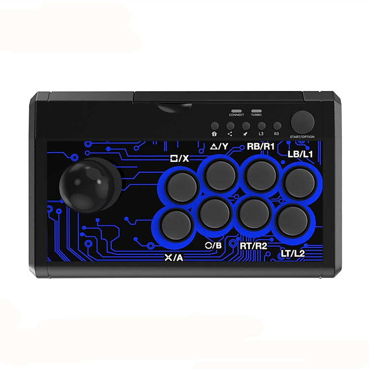 7 in 1 Arcade Fighting Wired Joystick for Switch/PS4/PS3/Xbox/Pc/Android