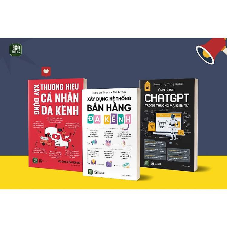 Combo 3: Xây Dựng Hệ Thống Bán Hàng Đa Kênh + Xây Dựng Thương Hiệu Cá Nhân Đa Kênh + Ứng Dụng Chat GPT Trong TMDT