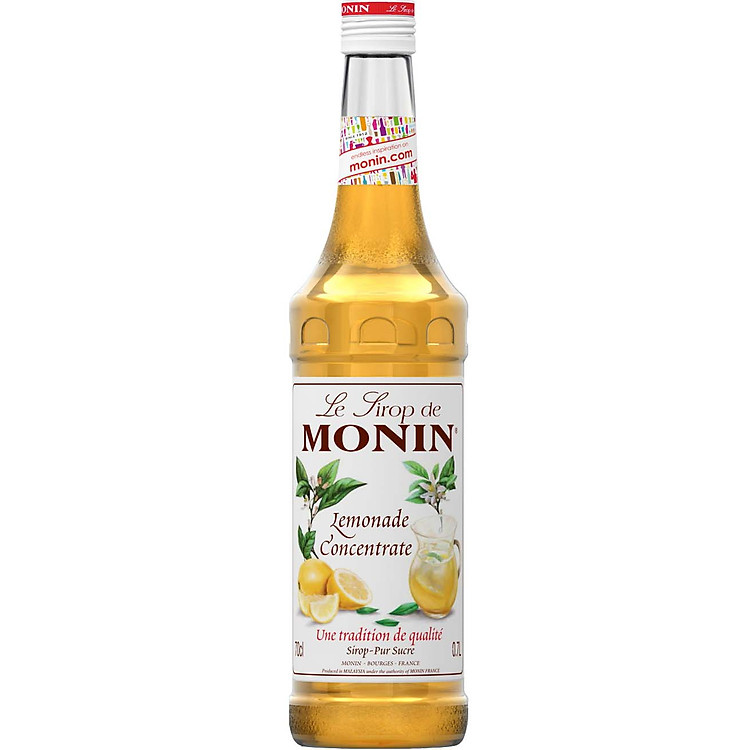 Syrup Monin Lemon Concentrate (Chanh Vàng Cô Đặc) 700ml
