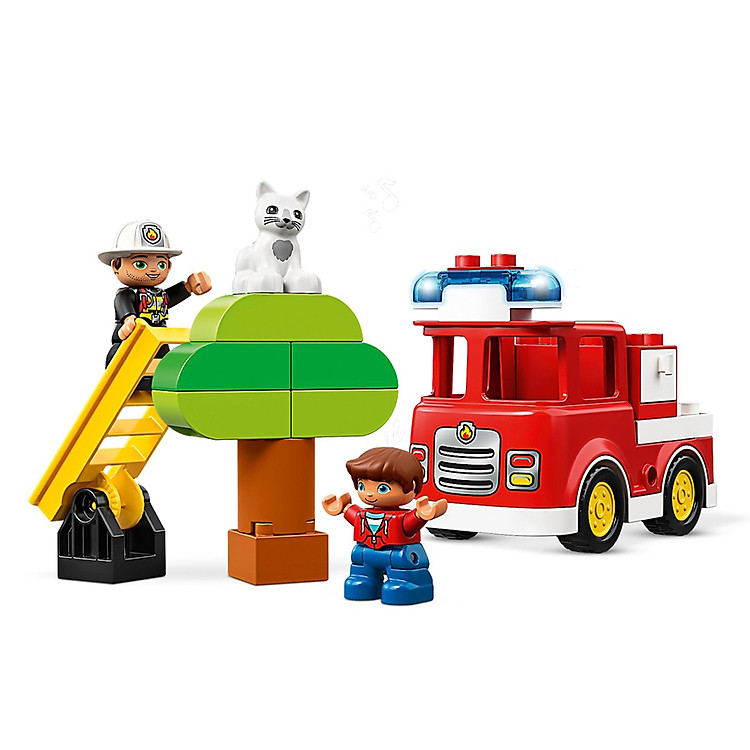 Đồ Chơi LEGO Duplo Xe Cứu Hỏa 10901 Chính hãng Giá rẻ - Hình ảnh 3