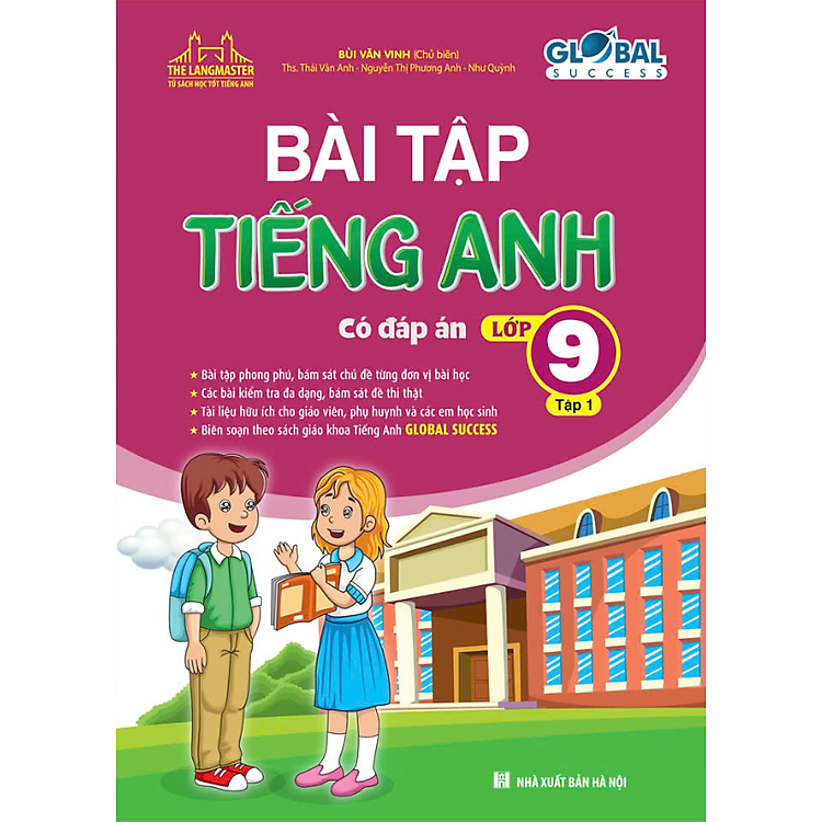 GLOBAL SUCCESS – Bài Tập Tiếng Anh Lớp 9 Tập 1 (Có Đáp Án)