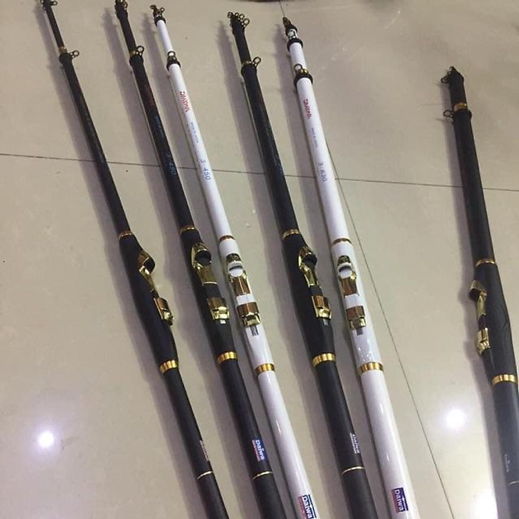 Cần câu iso Daiwa Nhật Bản_ Cần câu đơn, đài daiwa iso lắp máy