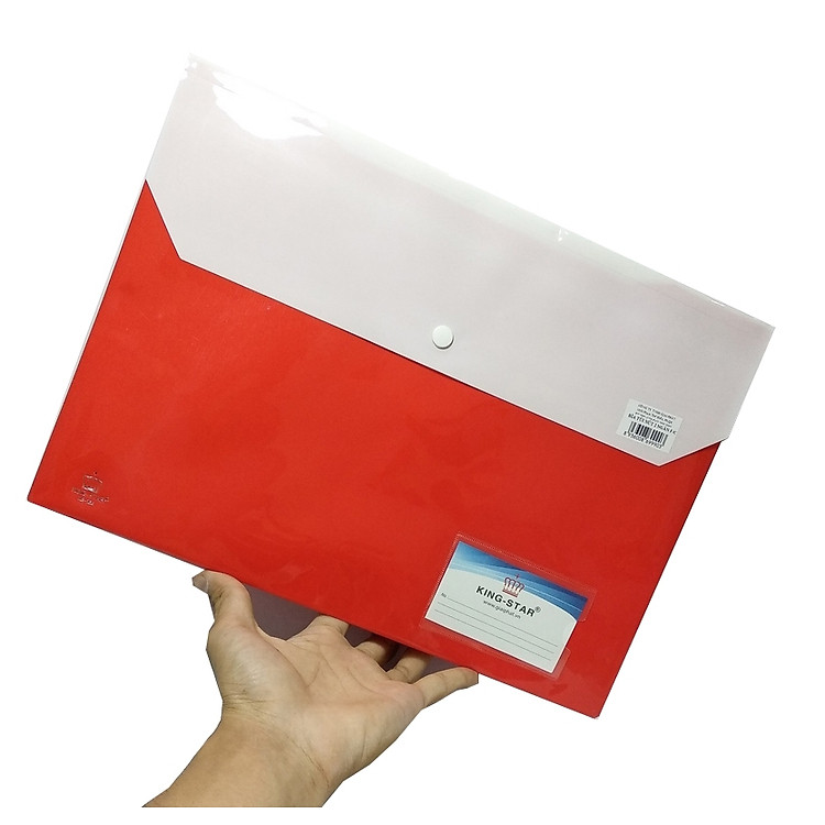 Bìa Túi Nút F/C King-Star KS-162 - Đỏ - Ảnh 2