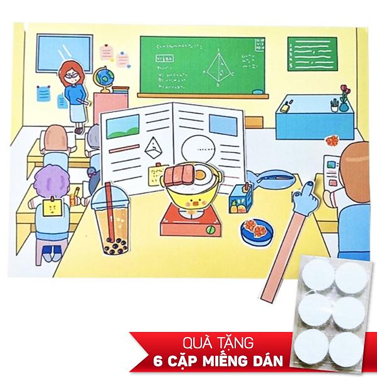 Mua Bộ Tranh Tương Tác Cô Tiên Xanh Chính hãng Tiết kiệm