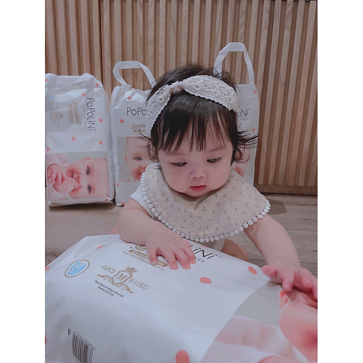 Mua Tã dán Popolini sơ sinh 30 miếng Chính hãng Tiết kiệm - Hình ảnh 4